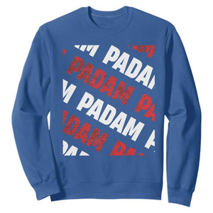 Pride Month Sweatshirt Padam Padam Heartbeat LGBTQ TS10 Royal Blue Print Your Wear