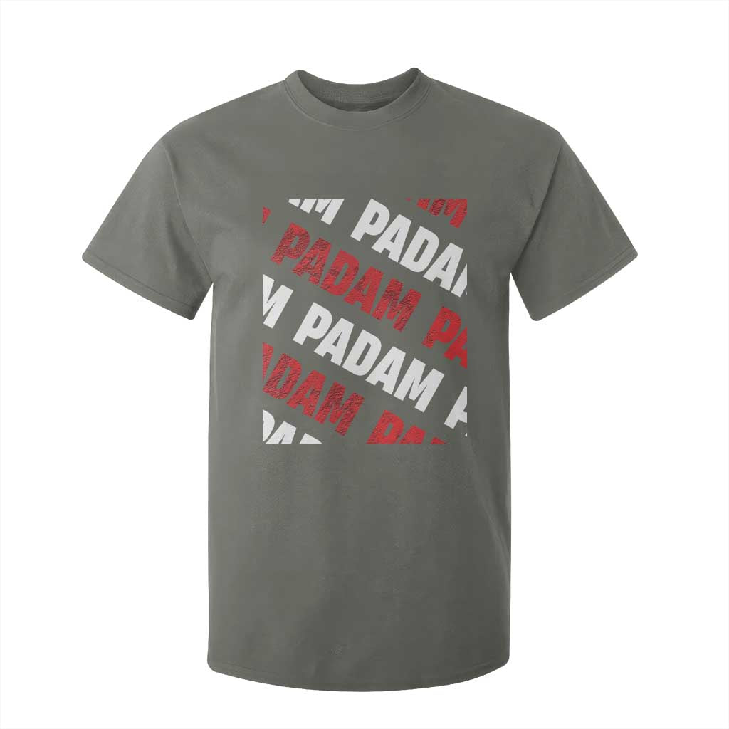 Pride Month T Shirt For Kid Padam Padam Heartbeat LGBTQ TS10 Military Green Print Your Wear