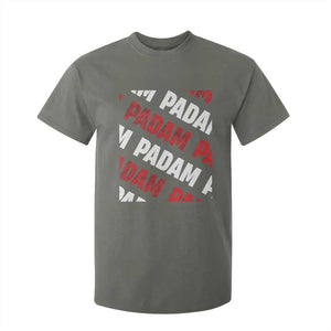 Pride Month T Shirt For Kid Padam Padam Heartbeat LGBTQ TS10 Military Green Print Your Wear
