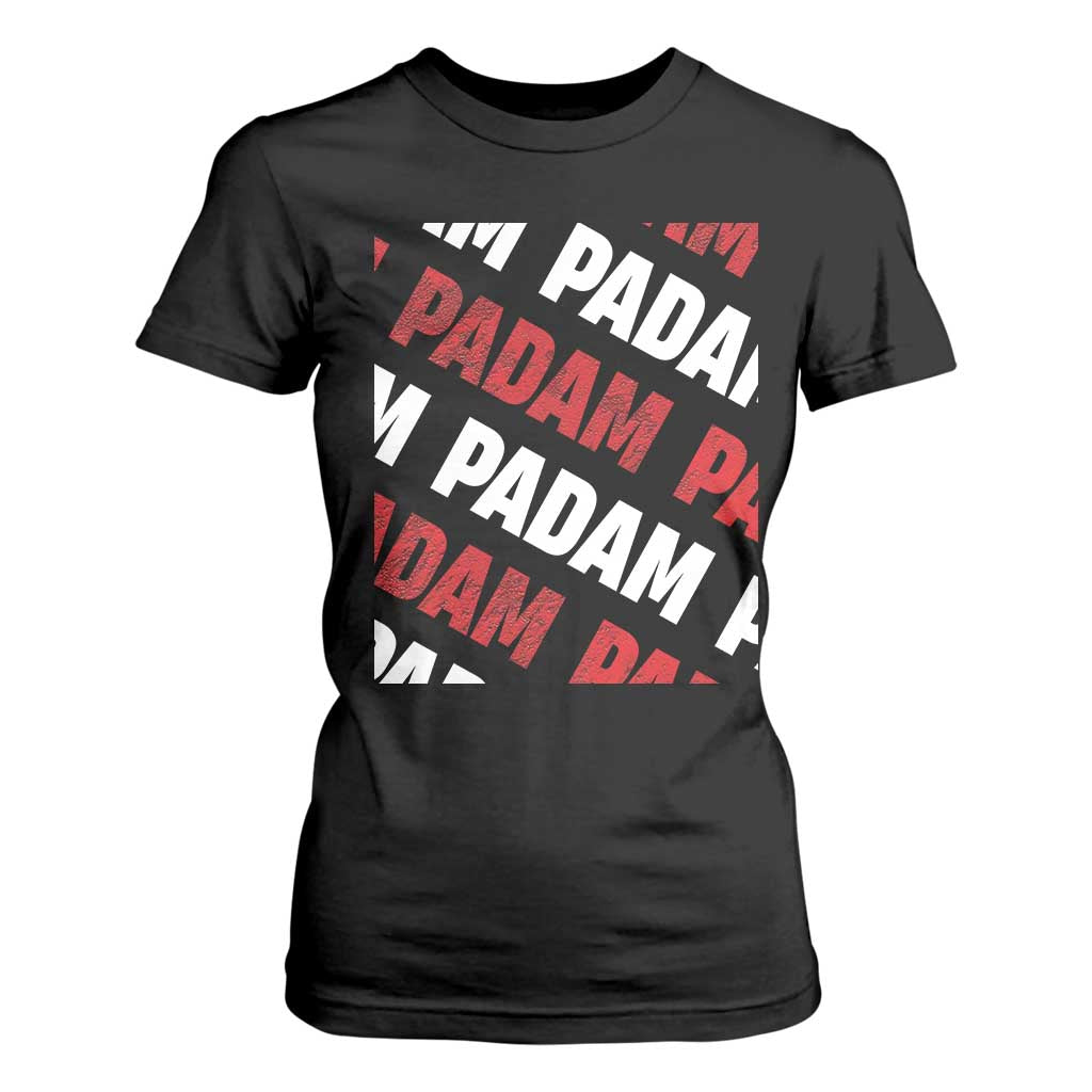 Pride Month T Shirt For Women Padam Padam Heartbeat LGBTQ TS10 Black Print Your Wear