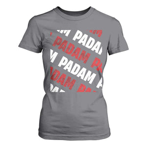 Pride Month T Shirt For Women Padam Padam Heartbeat LGBTQ TS10 Charcoal Print Your Wear