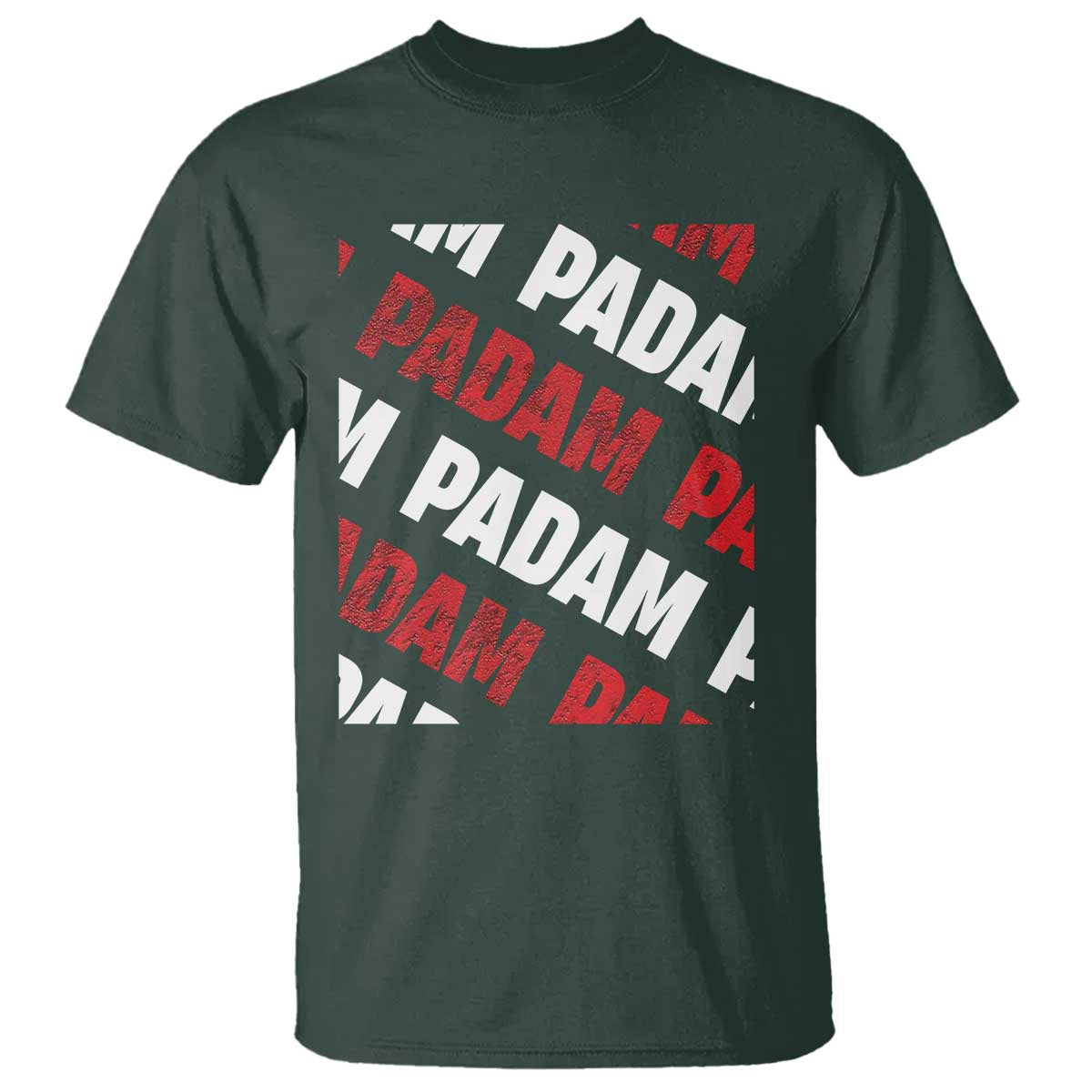 Pride Month T Shirt Padam Padam Heartbeat LGBTQ TS10 Dark Forest Green Print Your Wear