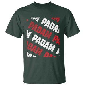 Pride Month T Shirt Padam Padam Heartbeat LGBTQ TS10 Dark Forest Green Print Your Wear