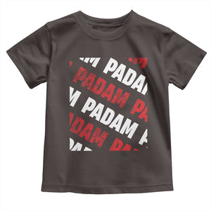 Pride Month Toddler T Shirt Padam Padam Heartbeat LGBTQ TS10 Dark Chocolate Print Your Wear