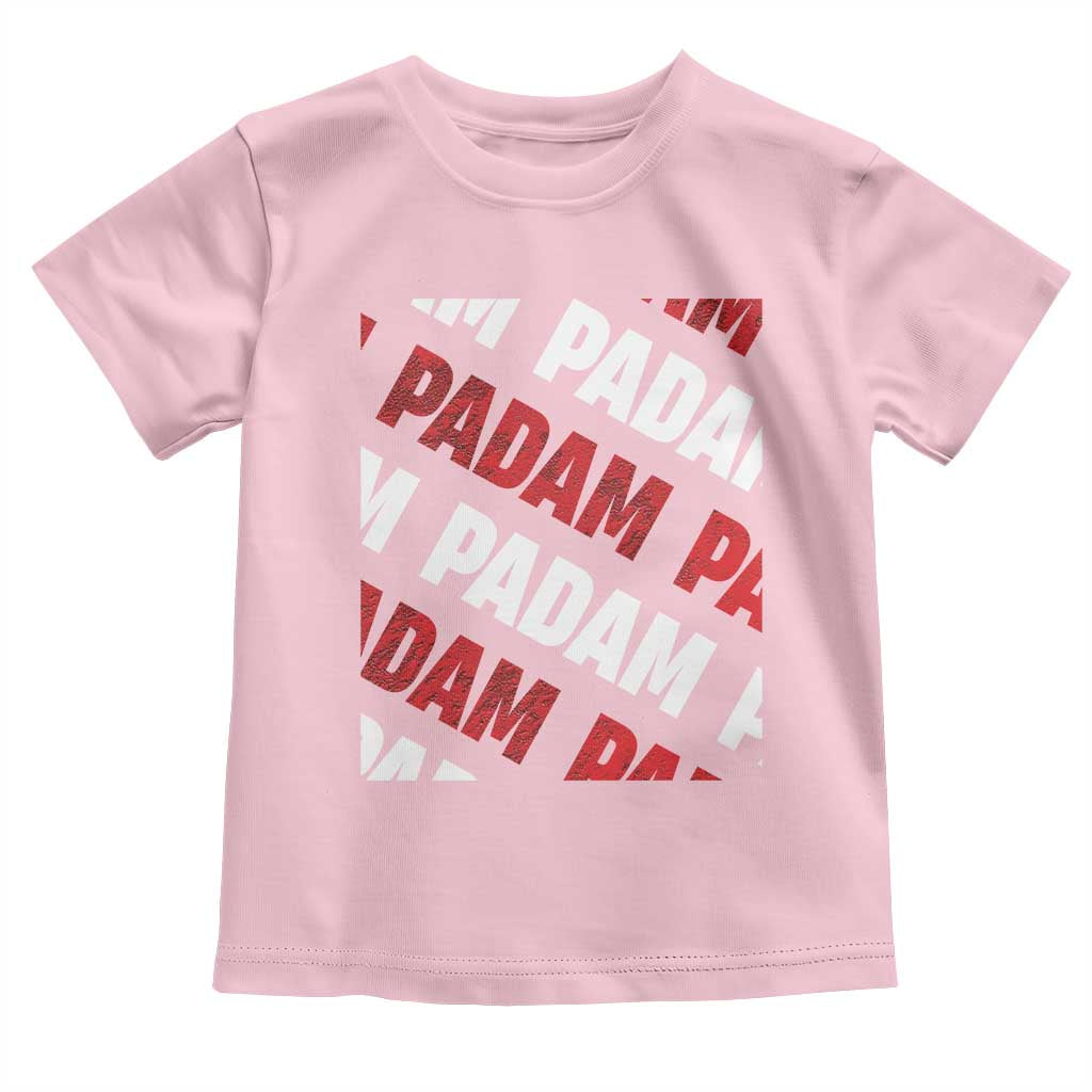 Pride Month Toddler T Shirt Padam Padam Heartbeat LGBTQ TS10 Light Pink Print Your Wear