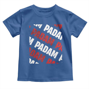 Pride Month Toddler T Shirt Padam Padam Heartbeat LGBTQ TS10 Royal Blue Print Your Wear