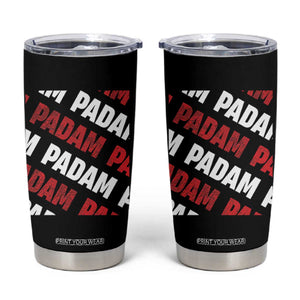 Pride Month Tumbler Cup Padam Padam Heartbeat LGBTQ TS10 Black Print Your Wear