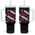 Pride Month Tumbler With Handle Padam Padam Heartbeat LGBTQ TS10 One Size: 40 oz Black Print Your Wear