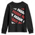 Pride Month Youth Sweatshirt Padam Padam Heartbeat LGBTQ TS10 Black Print Your Wear