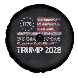 Pro Trump 2028 Spare Tire Cover America US Flag Retro Vintage TS10 Print Your Wear