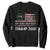 Pro Trump 2028 Sweatshirt America US Flag Retro Vintage TS10 Black Print Your Wear