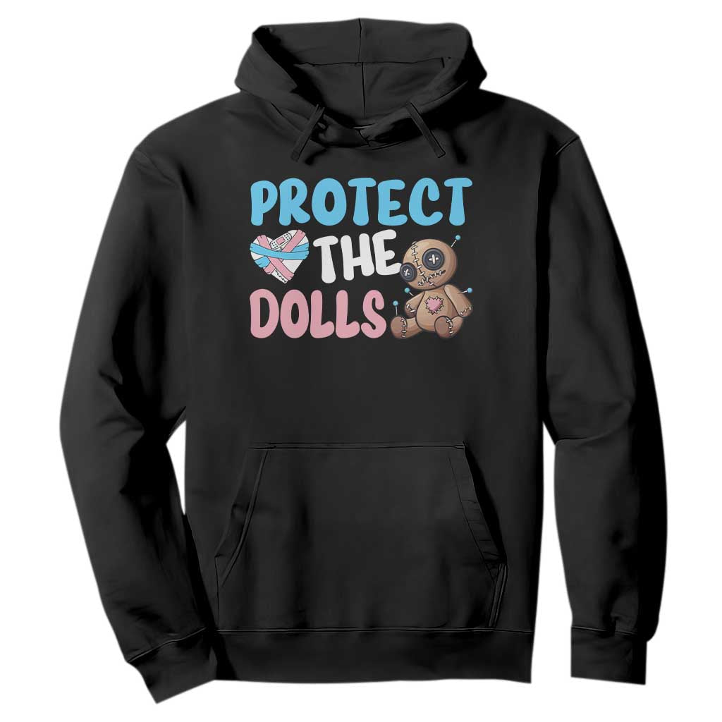 Protect The Dolls Hoodie Transgender Trans Pride TS10 Black Print Your Wear