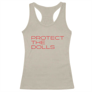 Protect The Dolls Racerback Tank Top Pride Month TS10 Sand Print Your Wear