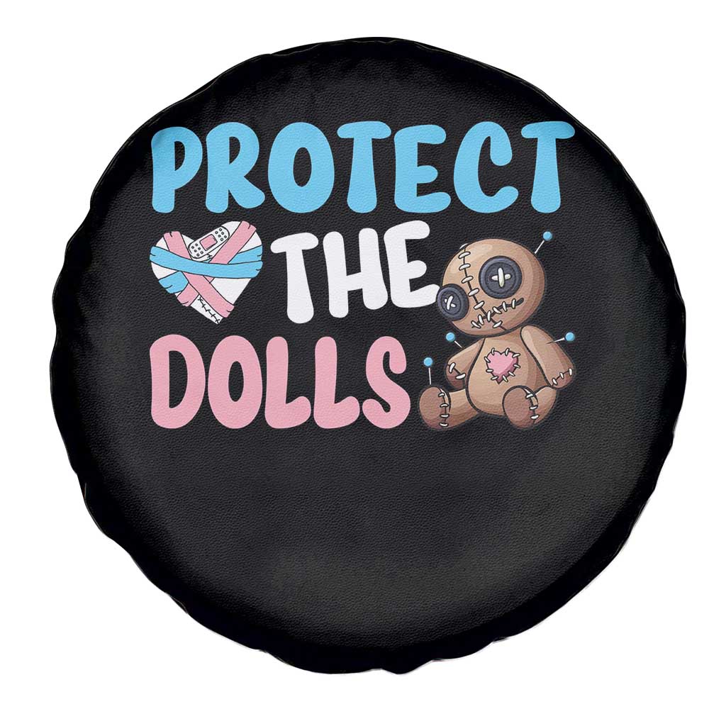 Protect The Dolls Spare Tire Cover Transgender Trans Pride TS10 Print Your Wear