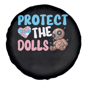 Protect The Dolls Spare Tire Cover Transgender Trans Pride TS10 Print Your Wear