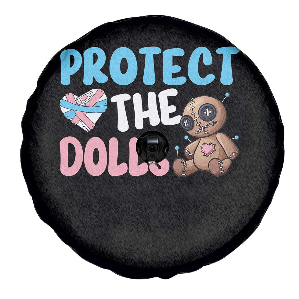 Protect The Dolls Spare Tire Cover Transgender Trans Pride TS10 Print Your Wear