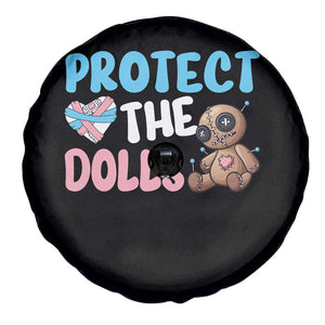 Protect The Dolls Spare Tire Cover Transgender Trans Pride TS10 Print Your Wear
