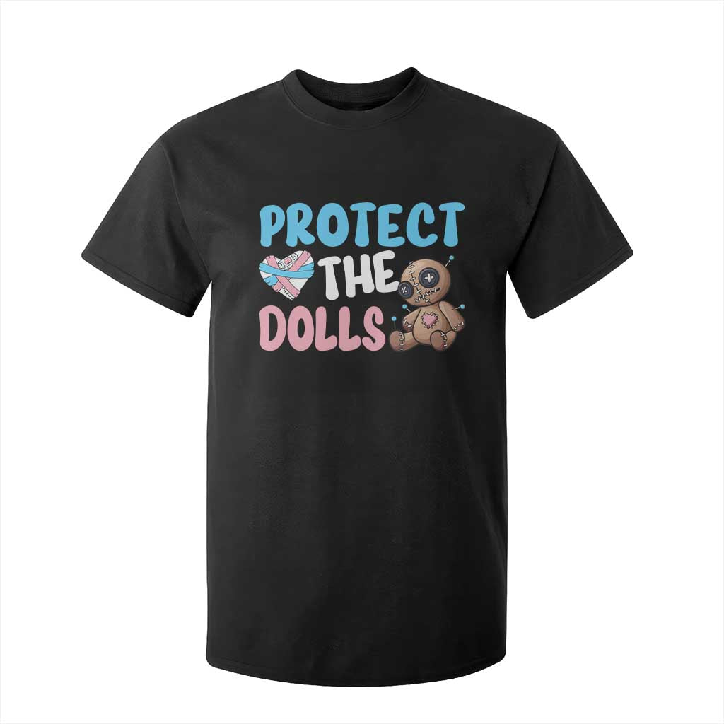 Protect The Dolls T Shirt For Kid Transgender Trans Pride TS10 Black Print Your Wear