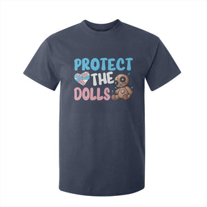 Protect The Dolls T Shirt For Kid Transgender Trans Pride TS10 Navy Print Your Wear
