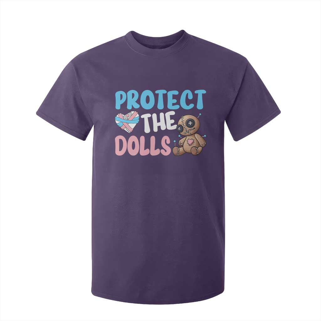 Protect The Dolls T Shirt For Kid Transgender Trans Pride TS10 Purple Print Your Wear