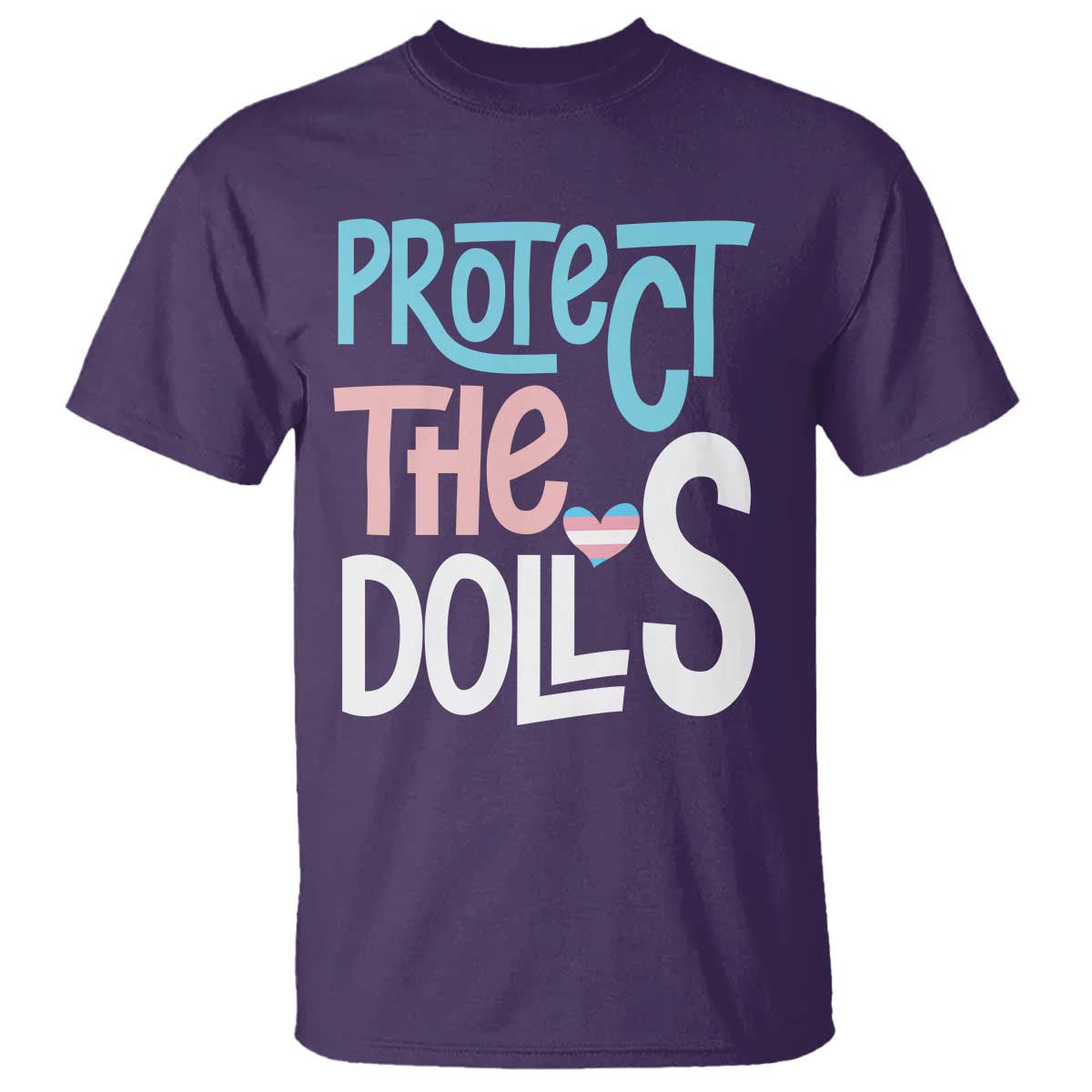 Protect The Dolls T Shirt Transgender Trans Pride Social Justice TS10 Purple Print Your Wear