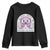 Protect The Dolls Youth Sweatshirt Trans Women Pride Month Butterfly TS11 Black Print Your Wear
