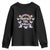 Protect The Dolls Youth Sweatshirt Trans Women Pride Month Retro Groove Butterfly TS11 Black Print Your Wear