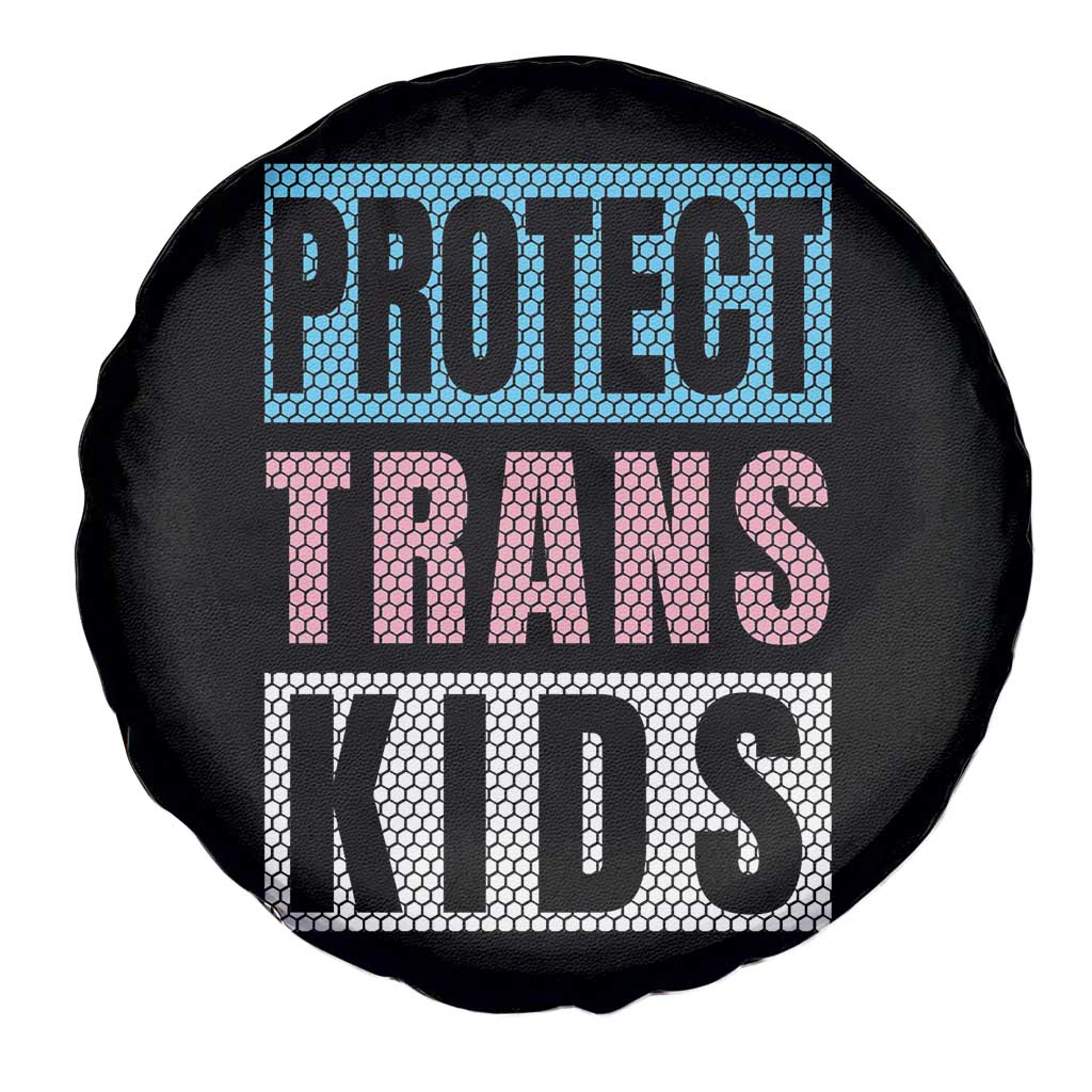Protect Trans Kids Spare Tire Cover Transgender Pride Trans Rights Social Justice TS10 Print Your Wear