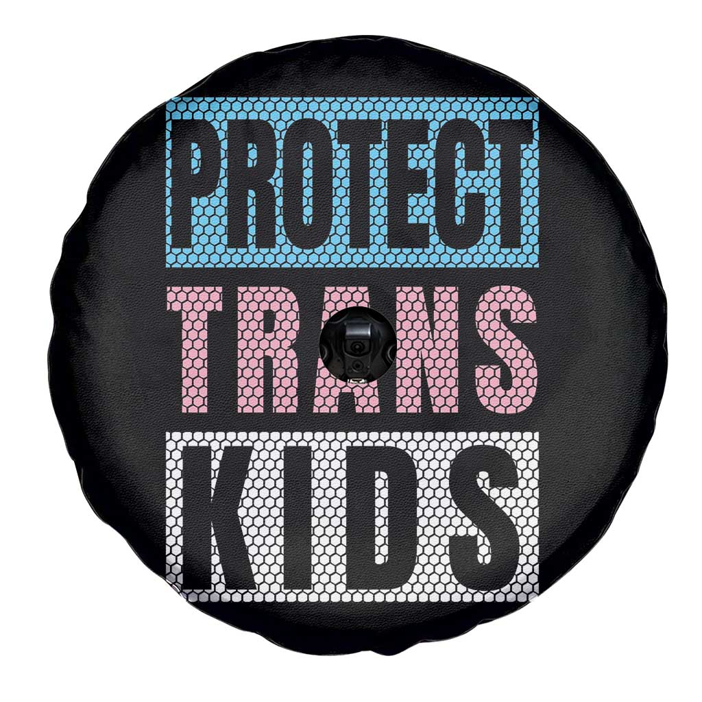 Protect Trans Kids Spare Tire Cover Transgender Pride Trans Rights Social Justice TS10 Print Your Wear