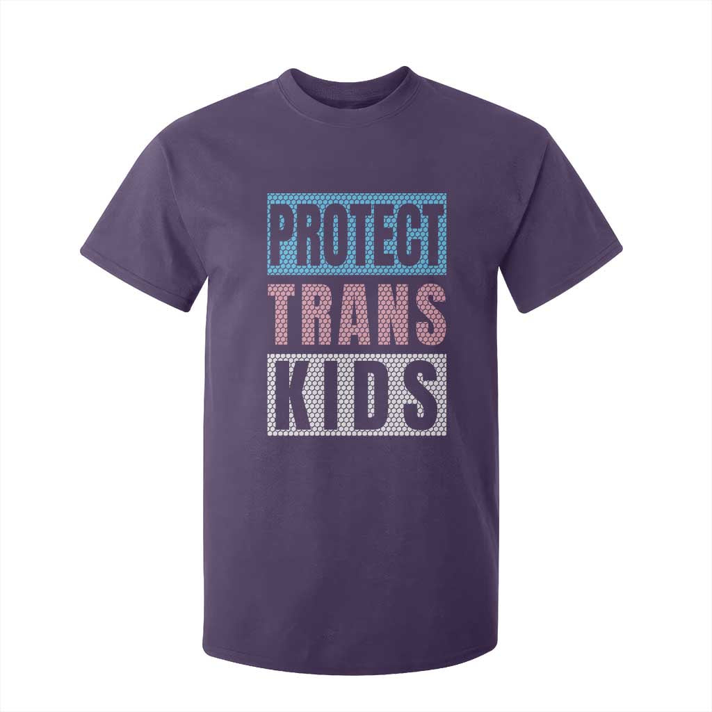 Protect Trans Kids T Shirt For Kid Transgender Pride Trans Rights Social Justice TS10 Purple Print Your Wear