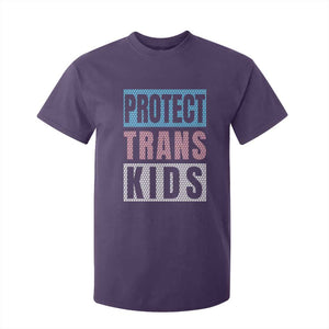 Protect Trans Kids T Shirt For Kid Transgender Pride Trans Rights Social Justice TS10 Purple Print Your Wear
