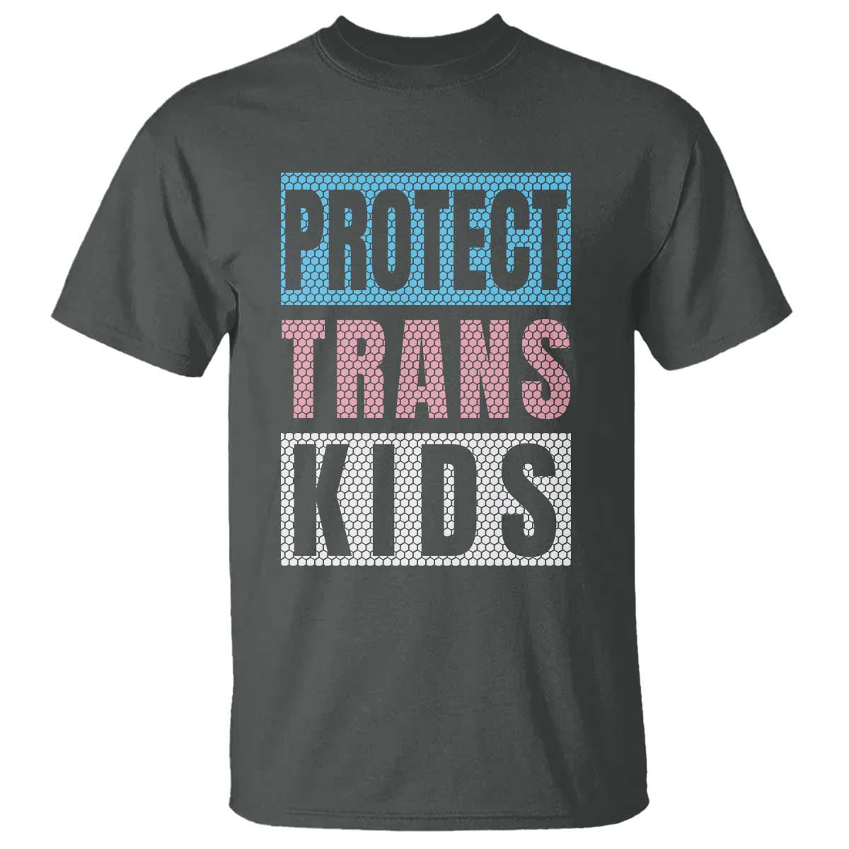 Protect Trans Kids T Shirt Transgender Pride Trans Rights Social Justice TS10 Dark Heather Print Your Wear