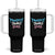 Protect Trans Lives Tumbler With Handle Heavy Metal TS10 One Size: 40 oz Black Print Your Wear