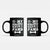 Protected By Dog Coffee Mug My Siblings Have Paws Funny Baby Shower Gift TS10 Black Print Your Wear