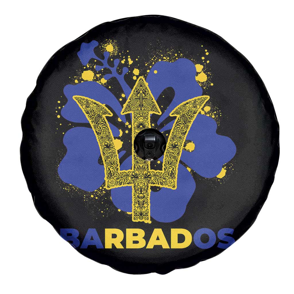 Proud Barbados Bajan Barbadian Flag Roots Spare Tire Cover TS11 Print Your Wear