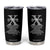 Proud Gen X 1965 to 1980 Tumbler Cup Vintage Generation X TS11 Black Print Your Wear