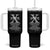 Proud Gen X 1965 to 1980 Tumbler With Handle Vintage Generation X TS11 One Size: 40 oz Black Print Your Wear