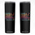 Proud Retired Teacher Skinny Tumbler I Came I Taught I Made a Difference Retirement TS10 Black Print Your Wear