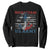 Proud Veteran Of The US Army Sweatshirt Vintage American Flag Anchor TS11 Black Print Your Wear
