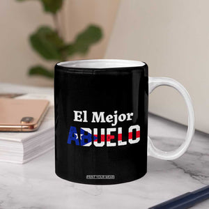 Puerto Rico Grandpa Coffee Mug La Mejor Abuelo Grandpa Father's Day Gift TB10 Print Your Wear