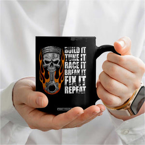 Racing Car Coffee Mug Build It Tune It Race It Break It TS09 Print Your Wear