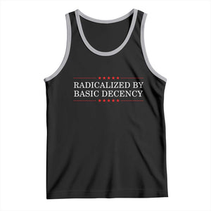 Radicalized By Basic Decency Tank Top Feminist Activist Protest TS10 Black Athletic Heather Print Your Wear