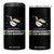 Rainbow Goose Heterosexuality in This Economy 4 in 1 Can Cooler Tumbler LGBTQ Lesbian Pride TS10 One Size: 16 oz Black Print Your Wear