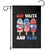 Red White Blue Popsicle 4th of July Garden Flag Patriotic USA Flag TS10 Black Print Your Wear