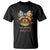 Red White and Feral Raccoon T Shirt Funny Patriotic Animal 4th of July TS02 Black Print Your Wear