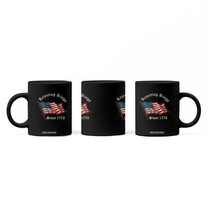Rejecting Kings Coffee Mug Since 1776 No Kings In America Retro US Flag TS10 Print Your Wear