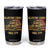 Rejecting Kings Since 1776 Tumbler Cup Historic Ship Sailboat Distressed American Flag TS02 Black Print Your Wear