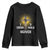 Religious Easter Youth Sweatshirt 1 Cross 3 Nails Forgiven Christian Cross Jesus TS02 Black Print Your Wear