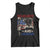 Remember And Honor Tank Top Memorial Day Veteran Boots American Flag TS11 Black Print Your Wear
