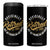 Retired 2025 4 in 1 Can Cooler Tumbler Funny Retirement Not My Problem Anymore TS10 One Size: 16 oz Black Print Your Wear